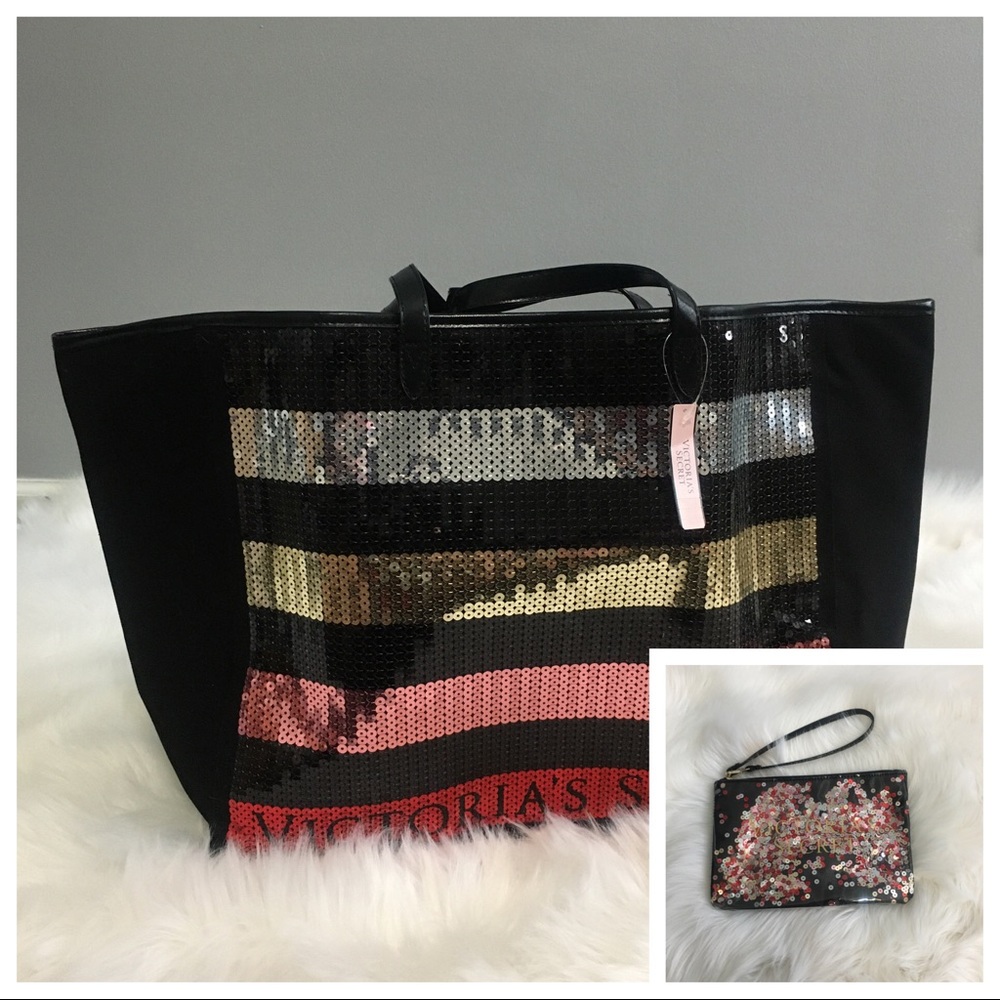 Victoria’s Secret bundle of 2 bags - tote and wristlet